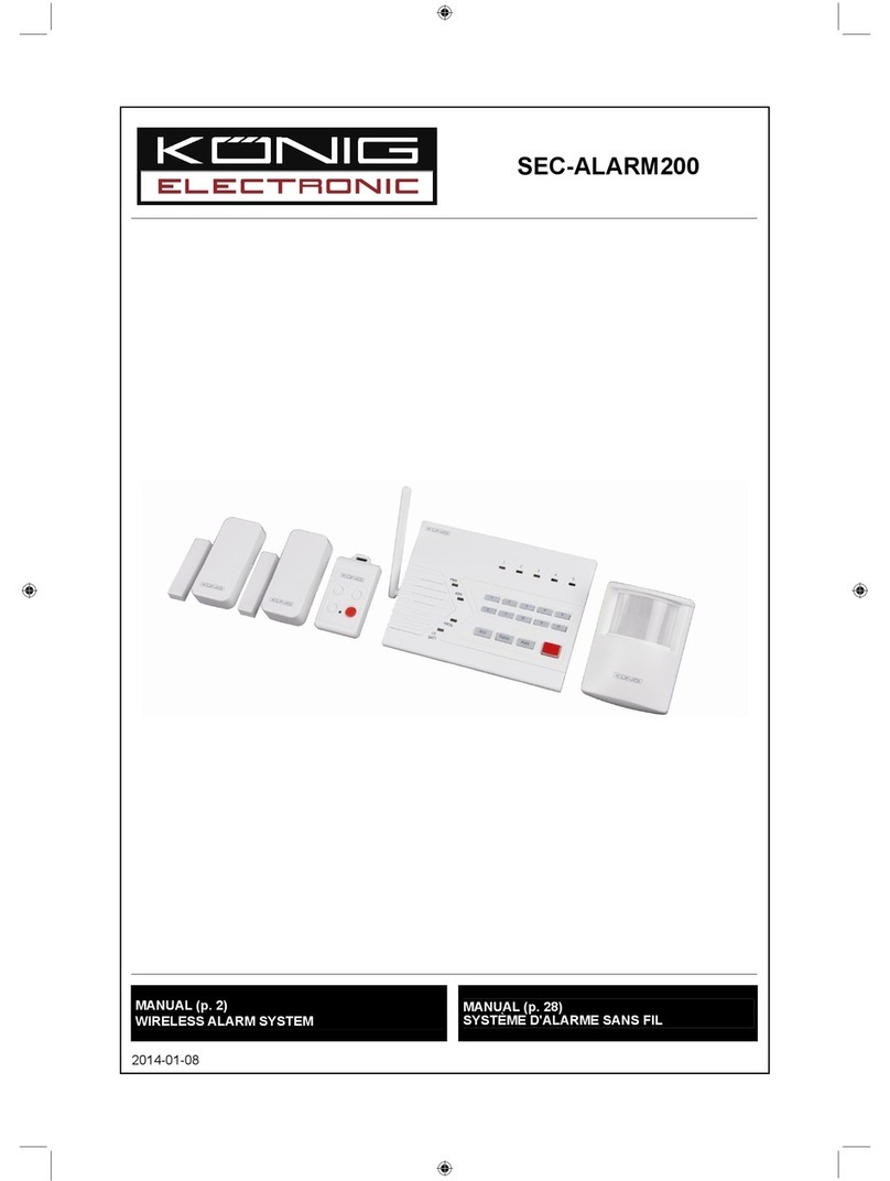 Konig SEC-ALARM200 user manual