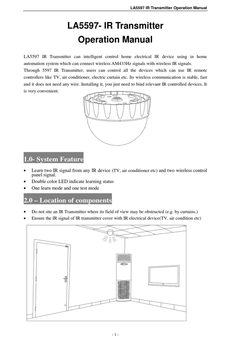 TECHVIEW LA5597 Operation manual