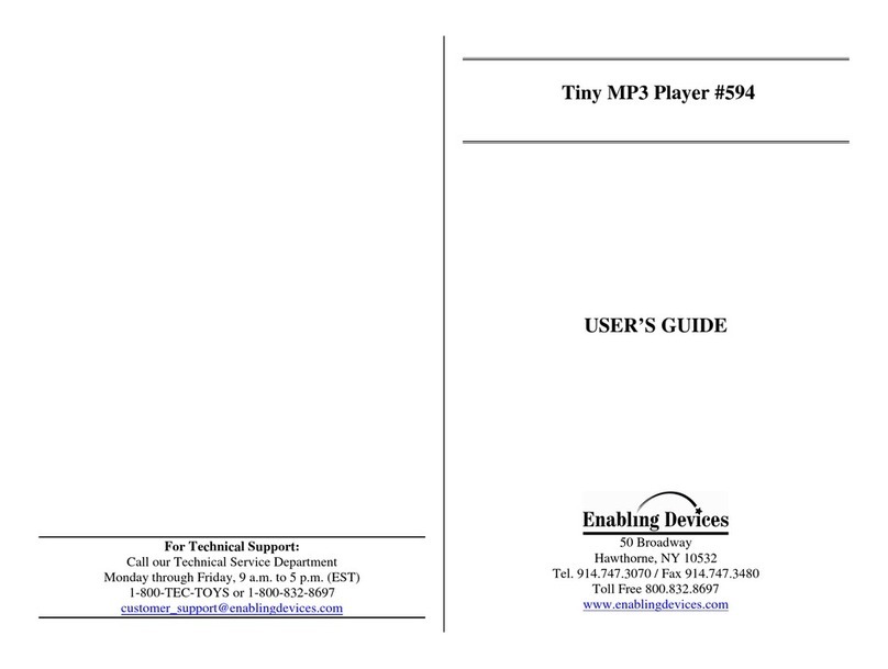Enabling Devices #594 User manual
