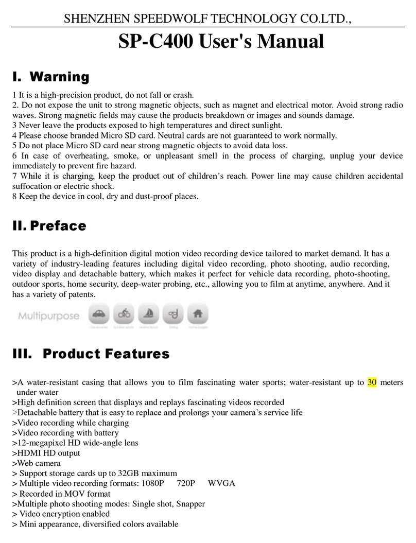 Shenzhen SP-C400 user manual