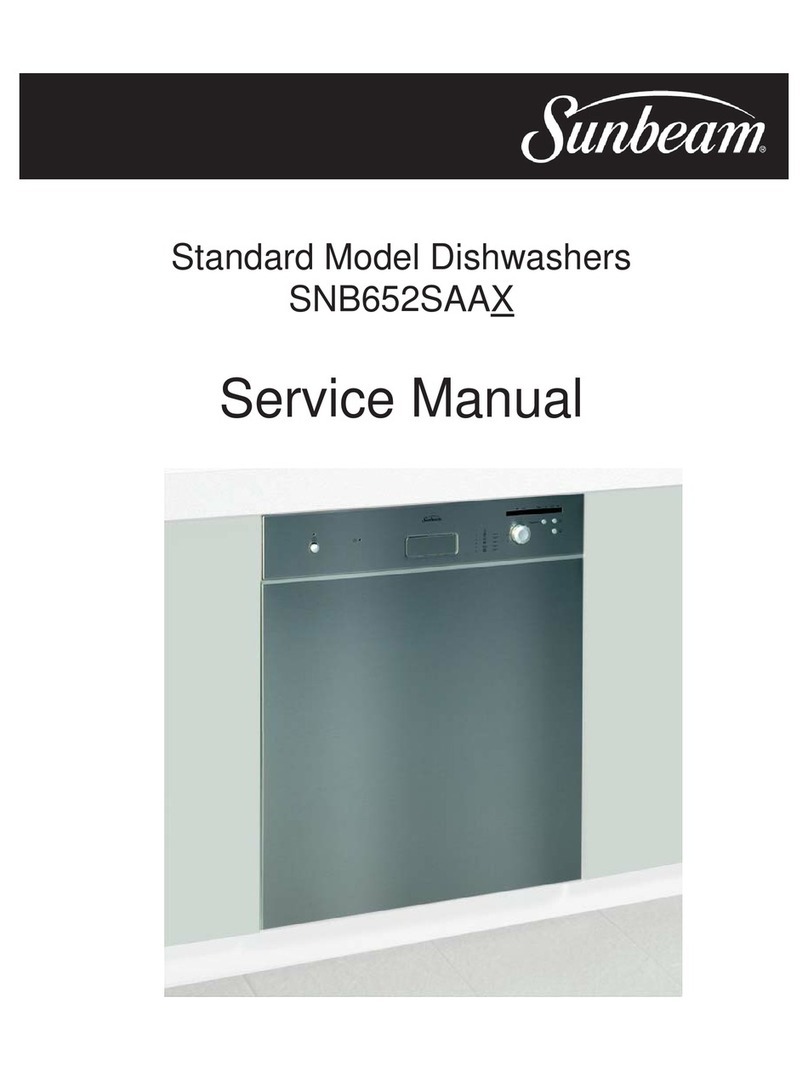 Sunbeam SNB652SAAX Service manual
