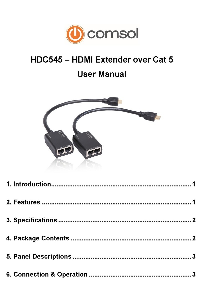 COMSOL HDC545 user manual