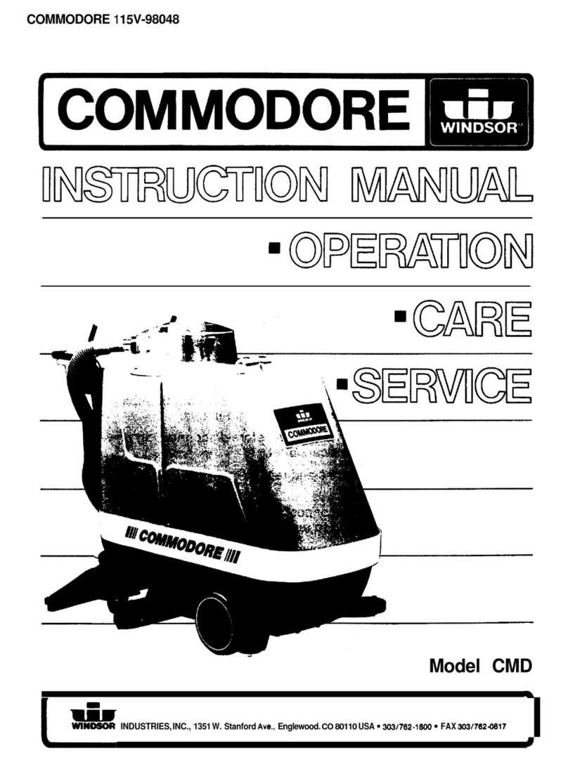 Windsor COMMODORE CMD User manual
