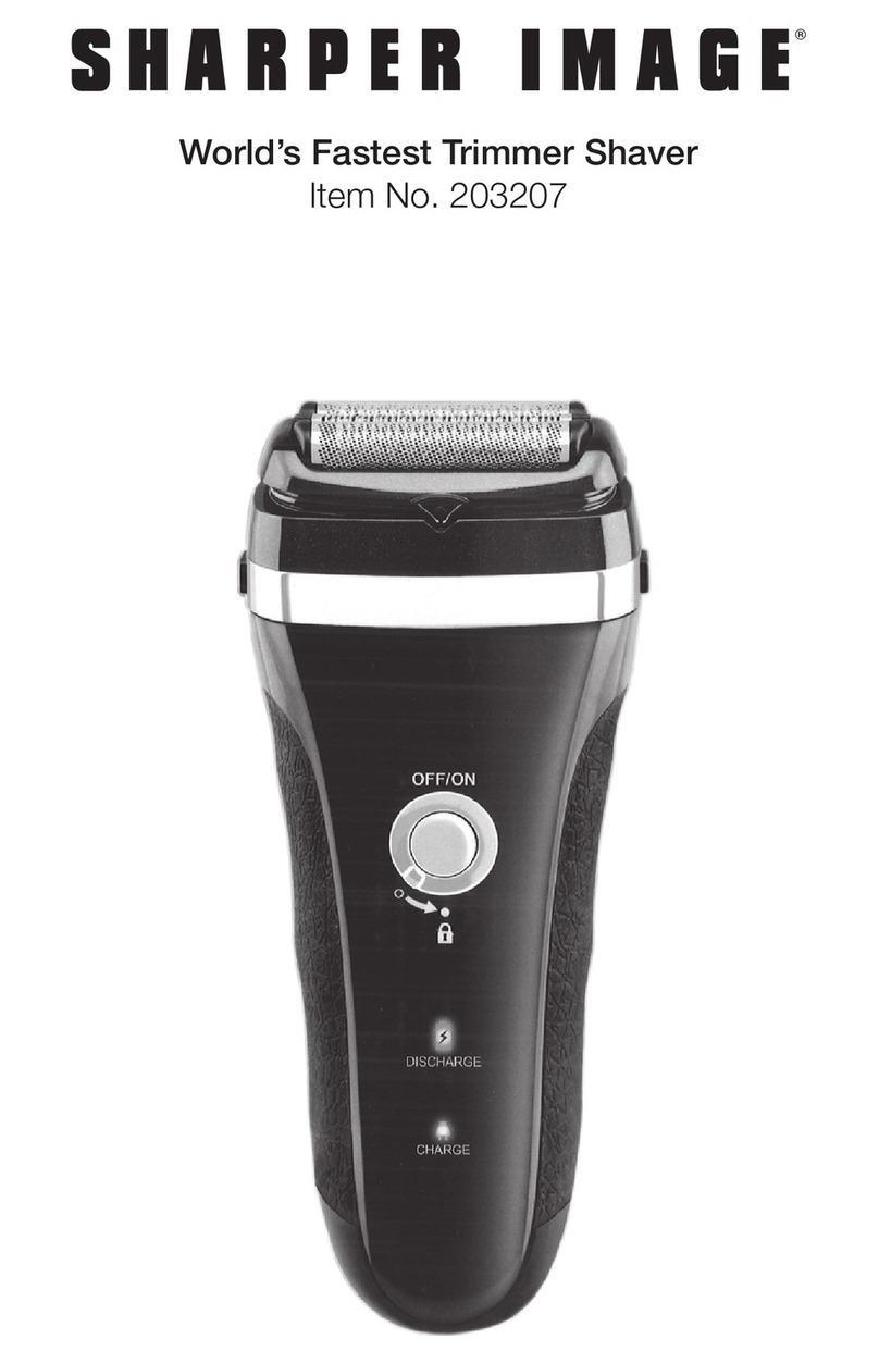 Sharper Image 203207 Owner's instructions