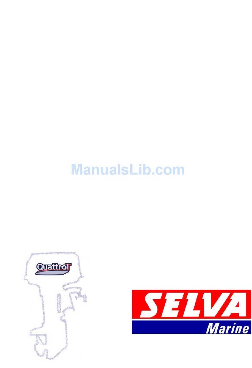 SELVA MARINE Blue Whale 250 EFI User manual SELVA MARINE Blue Whale 250 EFI User manual