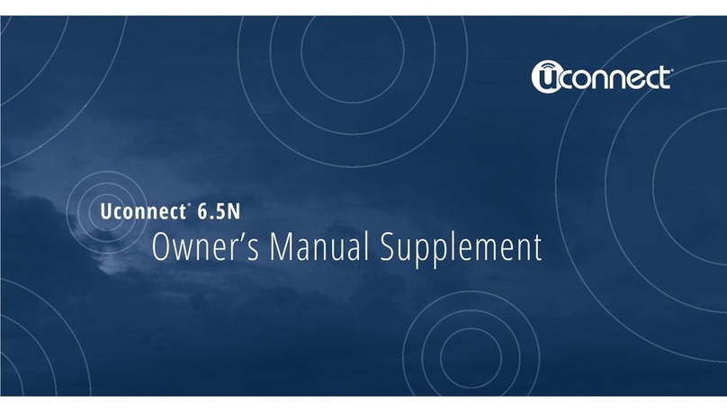 Uconnect 6.5N Configuration guide