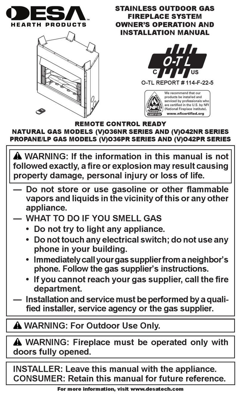 Desa V036NR Series Quick start guide