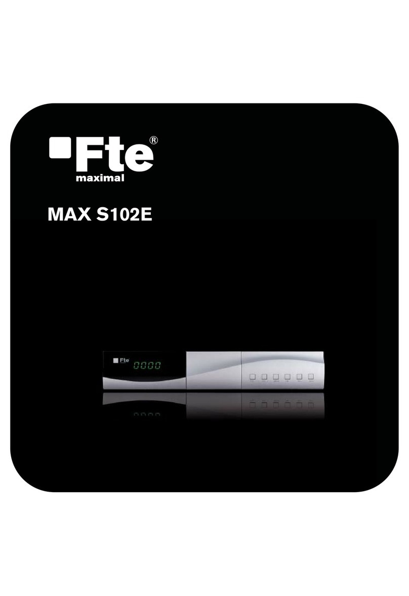 FTE MAX S102E User manual