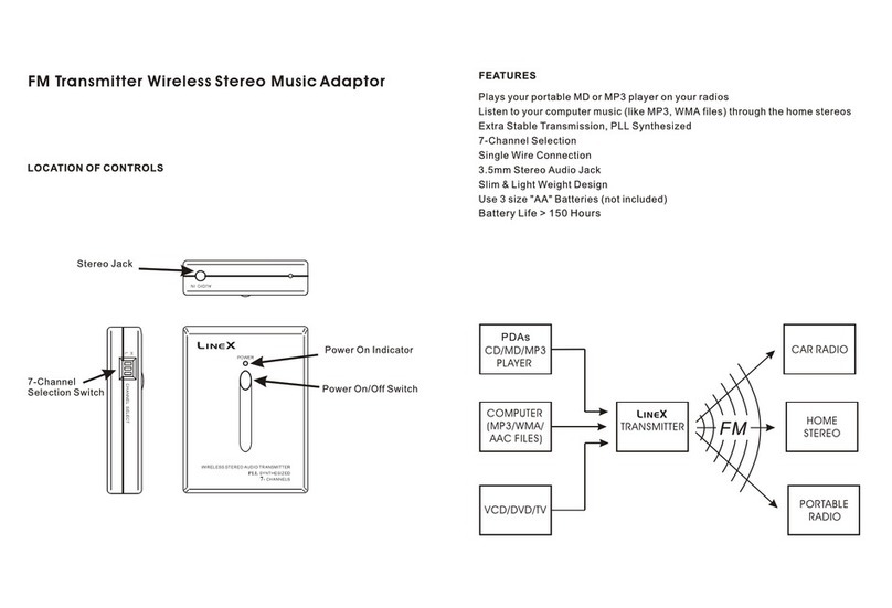 Linex V2000 quick guide