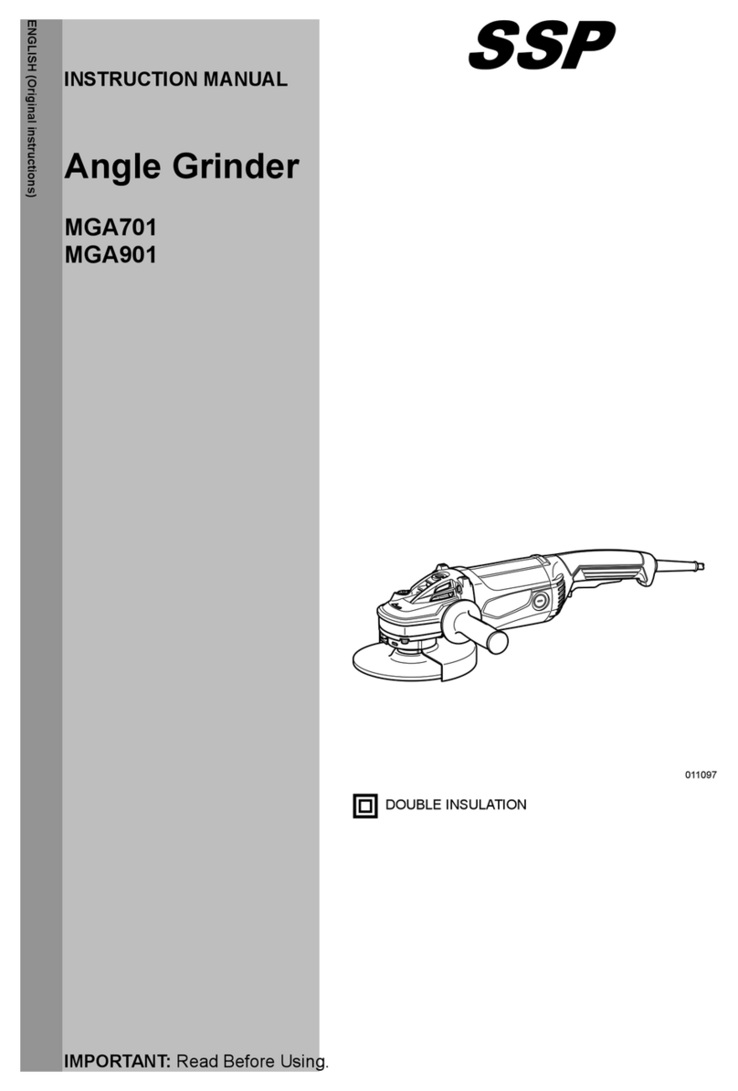 SSP MGA701 instruction manual