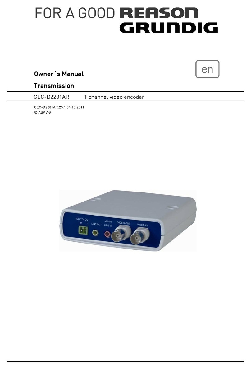 Grundig GEC-D2201AR owner's manual