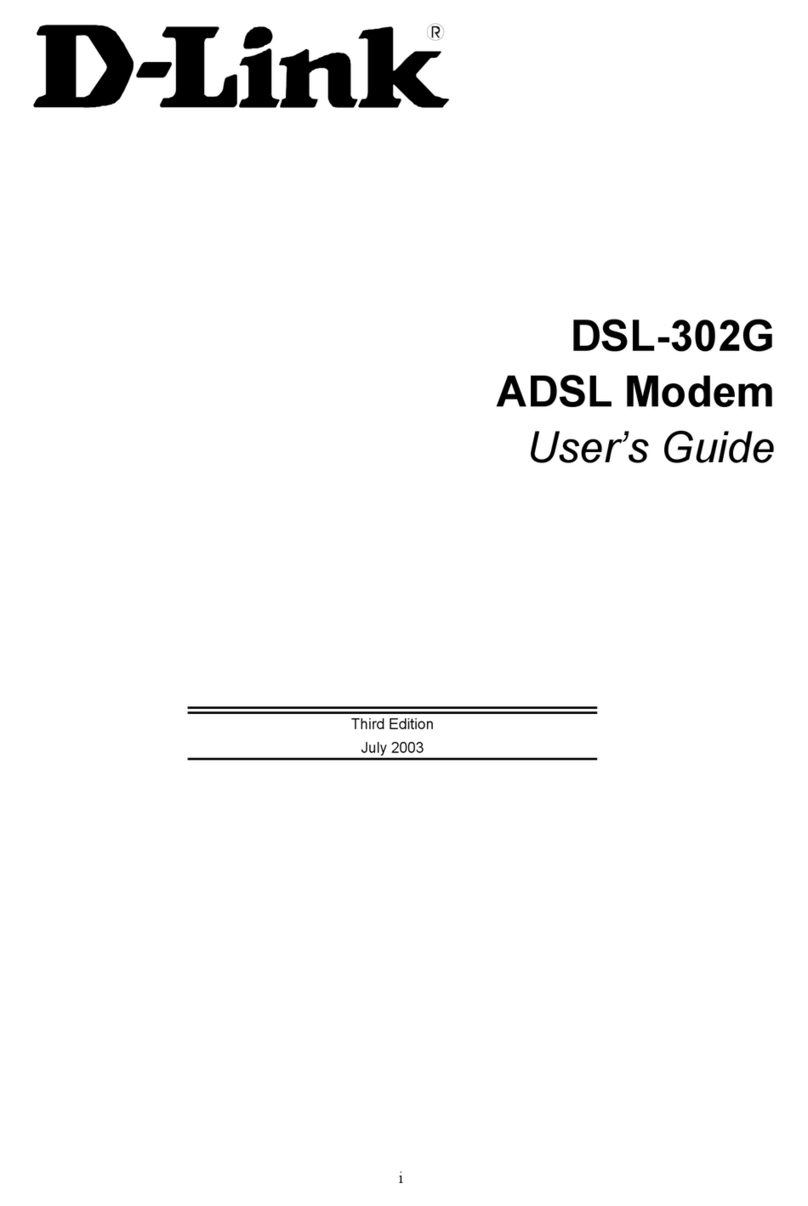D-Link DSL-302G User manual