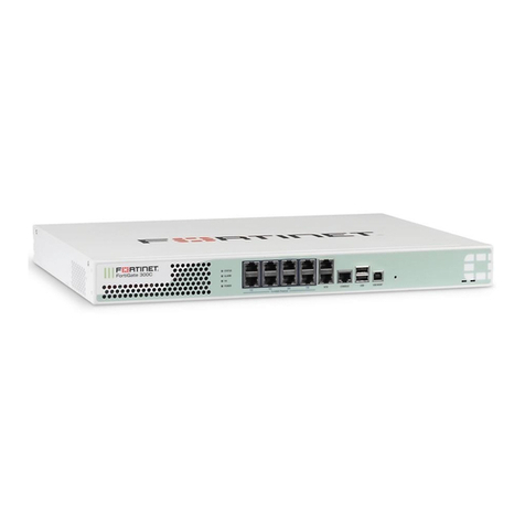 Fortinet FortiGate-300C User manual