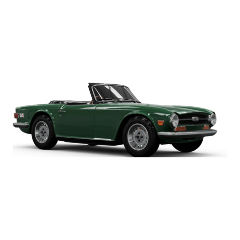 Triumph TR6 PI Operation manual