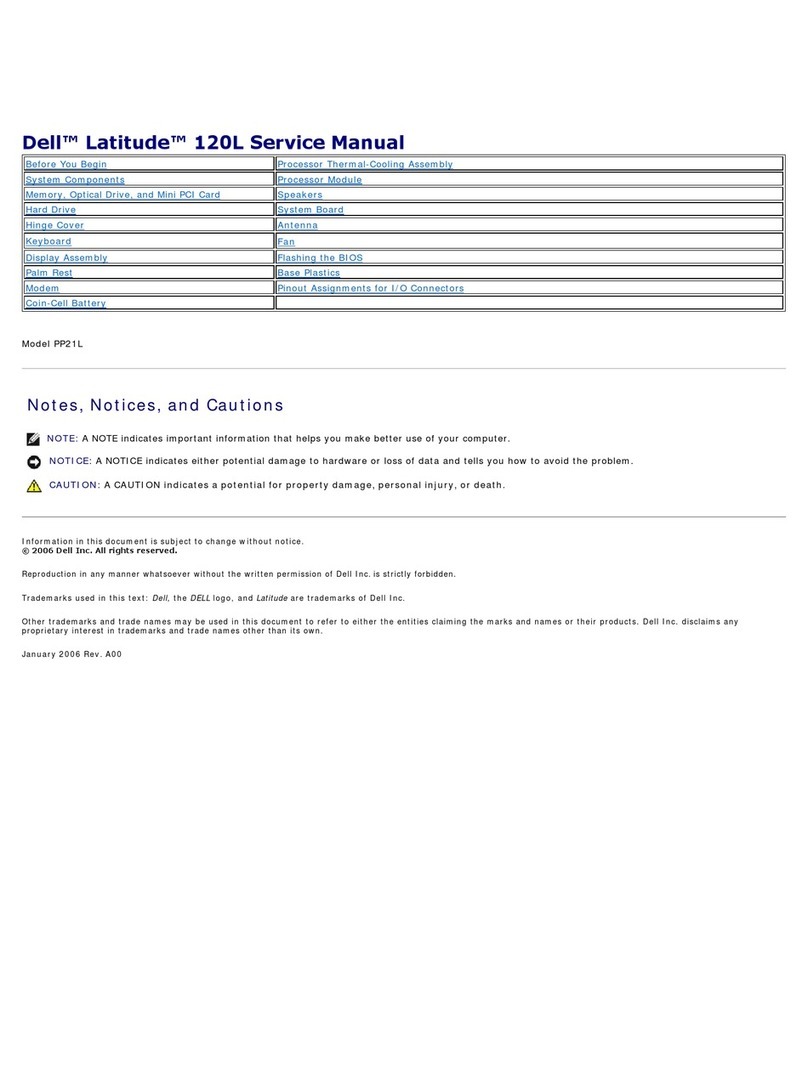 Dell Inspiron 120L User manual