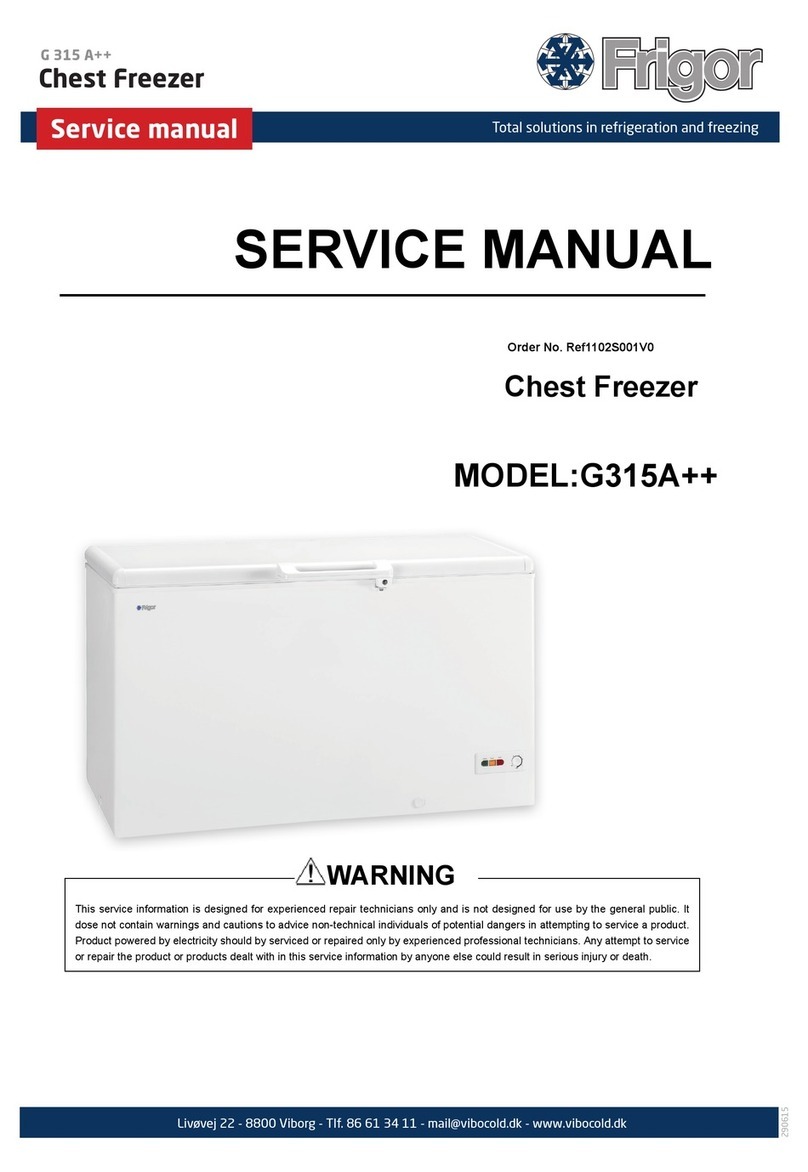 Frigor G315A++ series Service manual