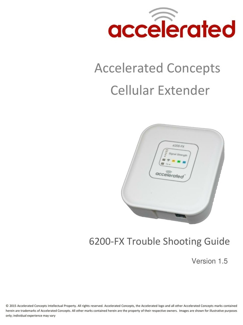 Accelerated 6200-FX troubleshooting guide