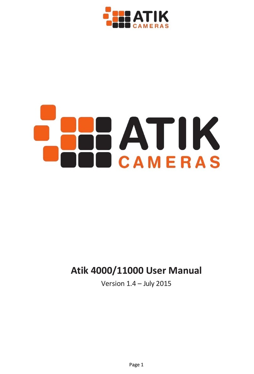 ATIK Cameras 4000 user manual