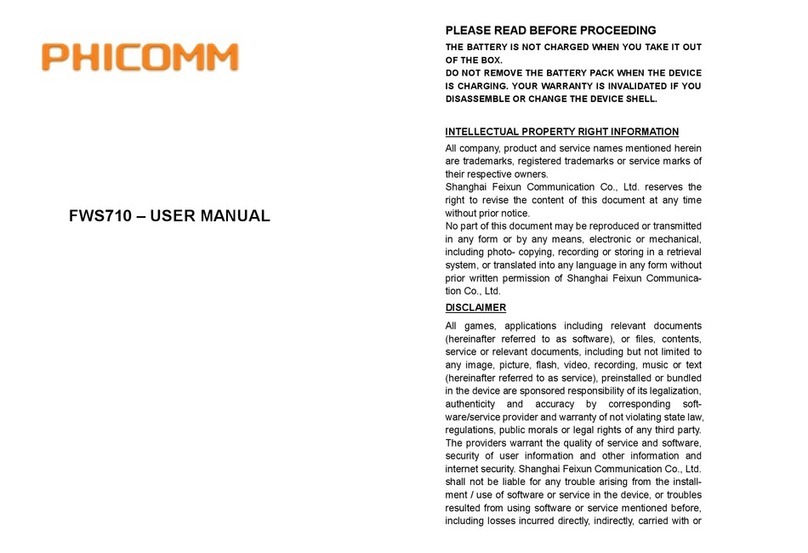 PHICOMM FWS710 User manual