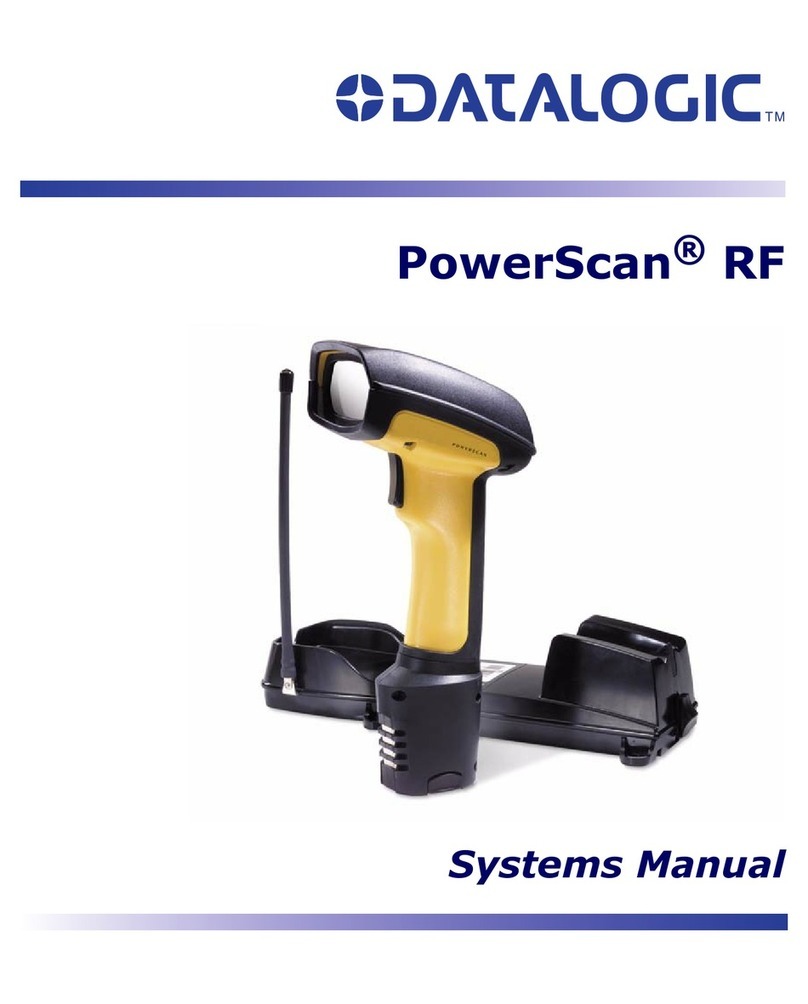 Datalogic PowerScan RF user manual