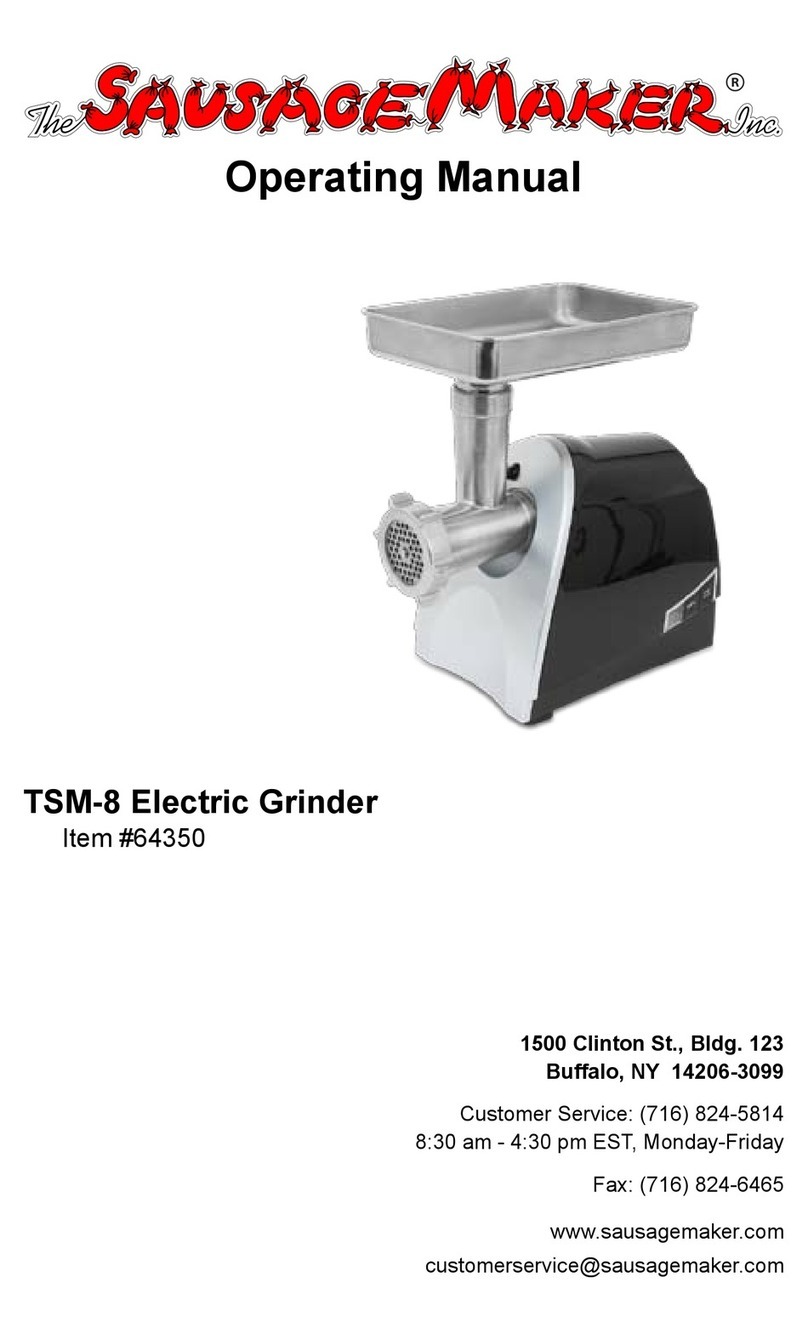 The Sausage Maker TSM-8 operating manual