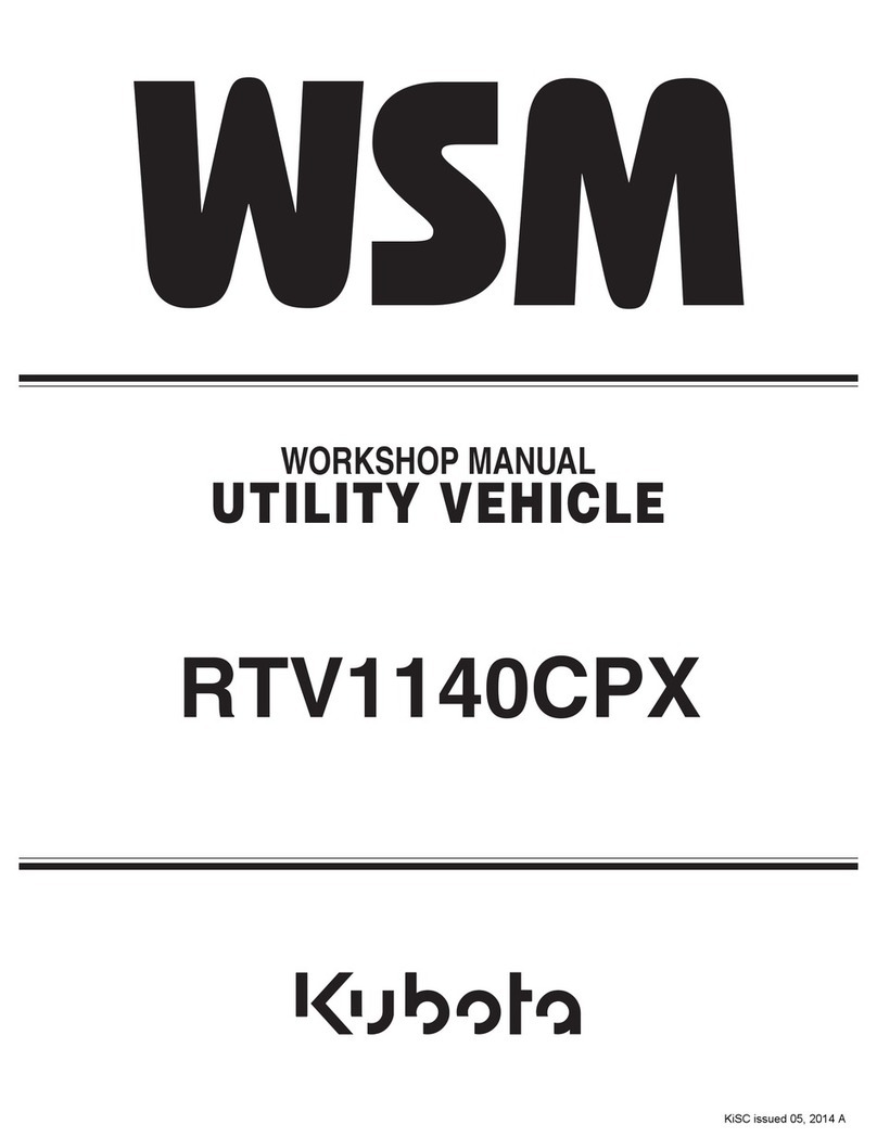 Kubota RTV1140CPX Workshop manual