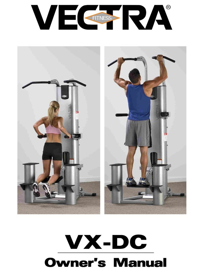 Vectra Fitness VX-DC owner's manual