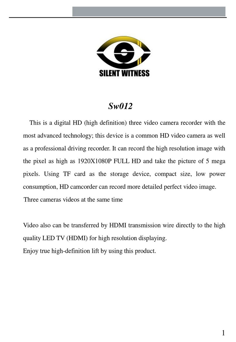 Silent Witness SW012 user manual