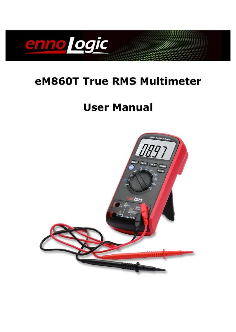 ennoLogic eM860T True RMS user manual
