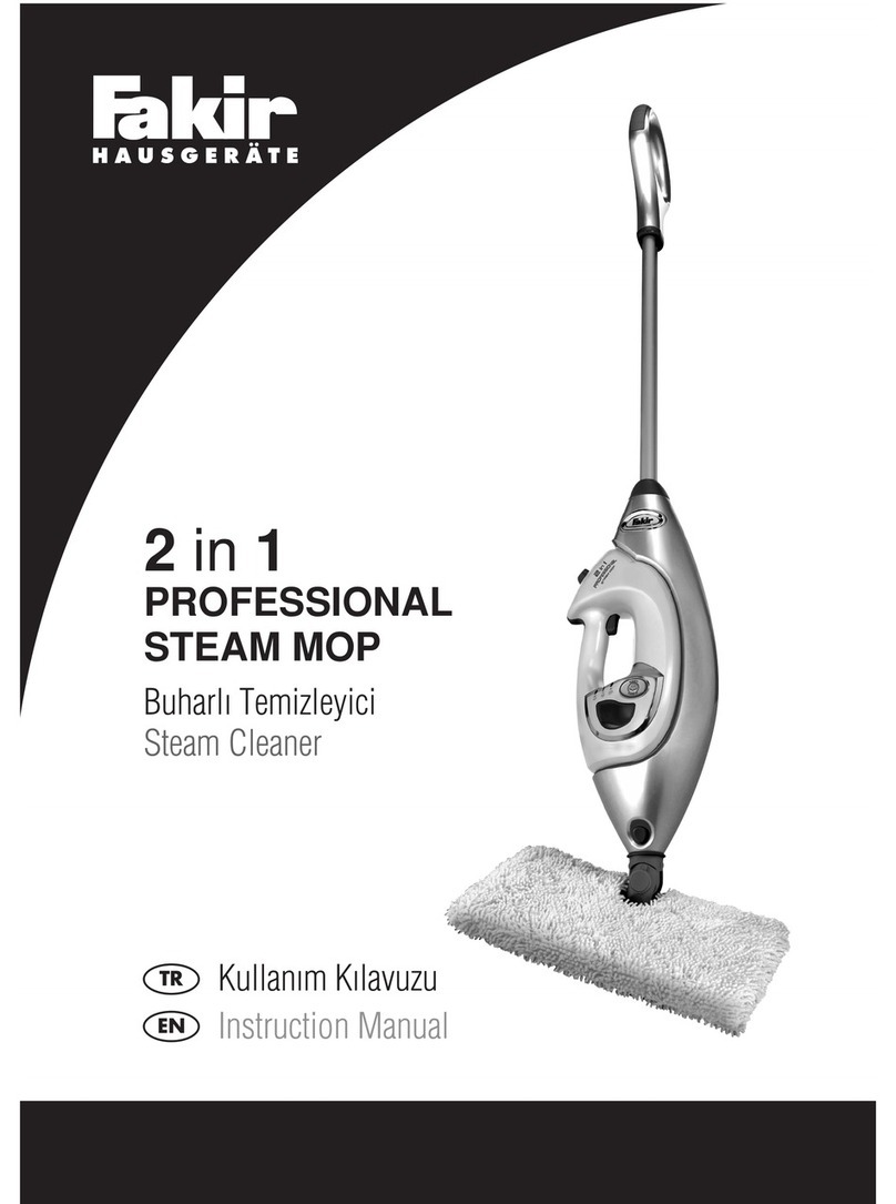 Fakir x5 instruction manual