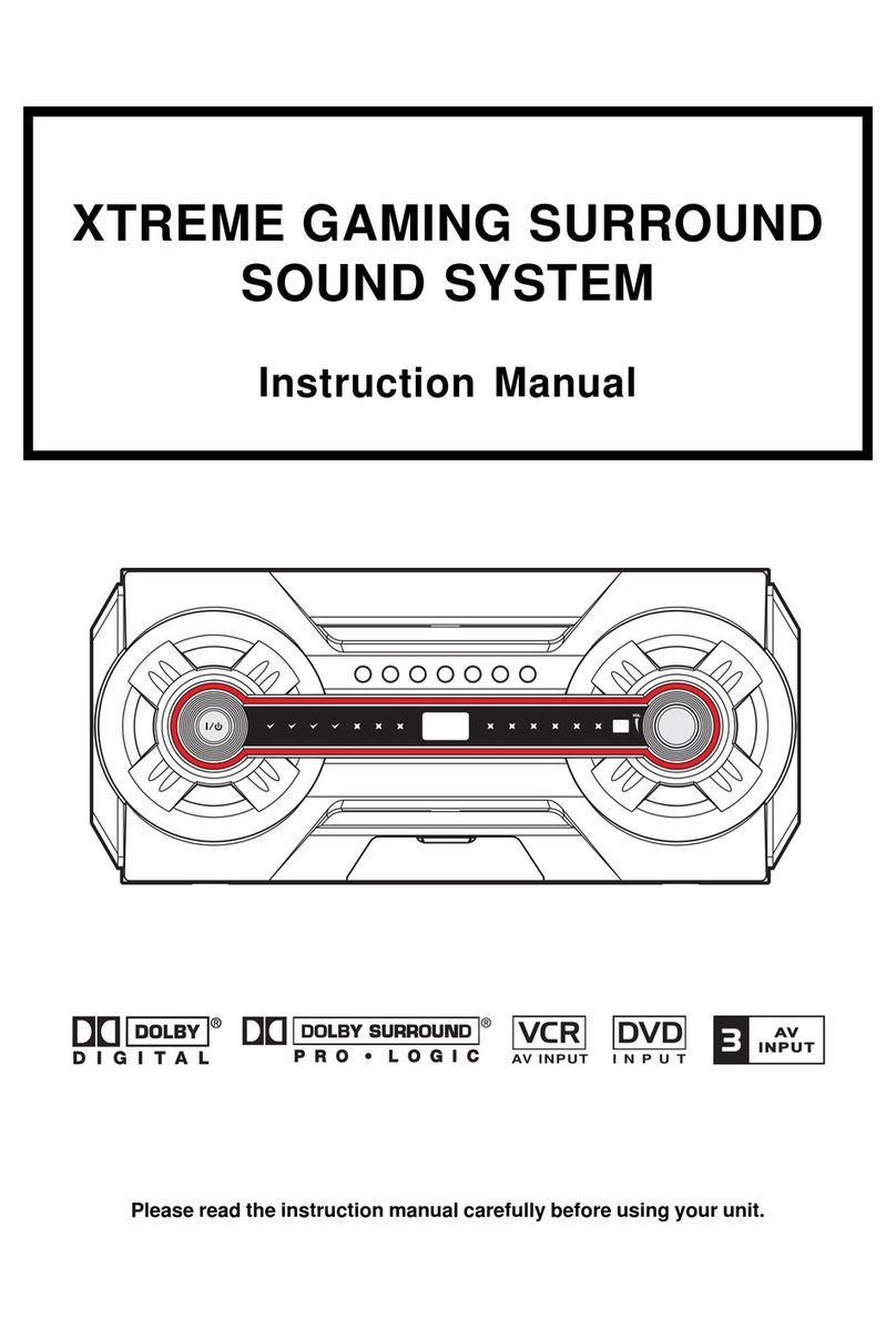 Voxx XG3000 instruction manual
