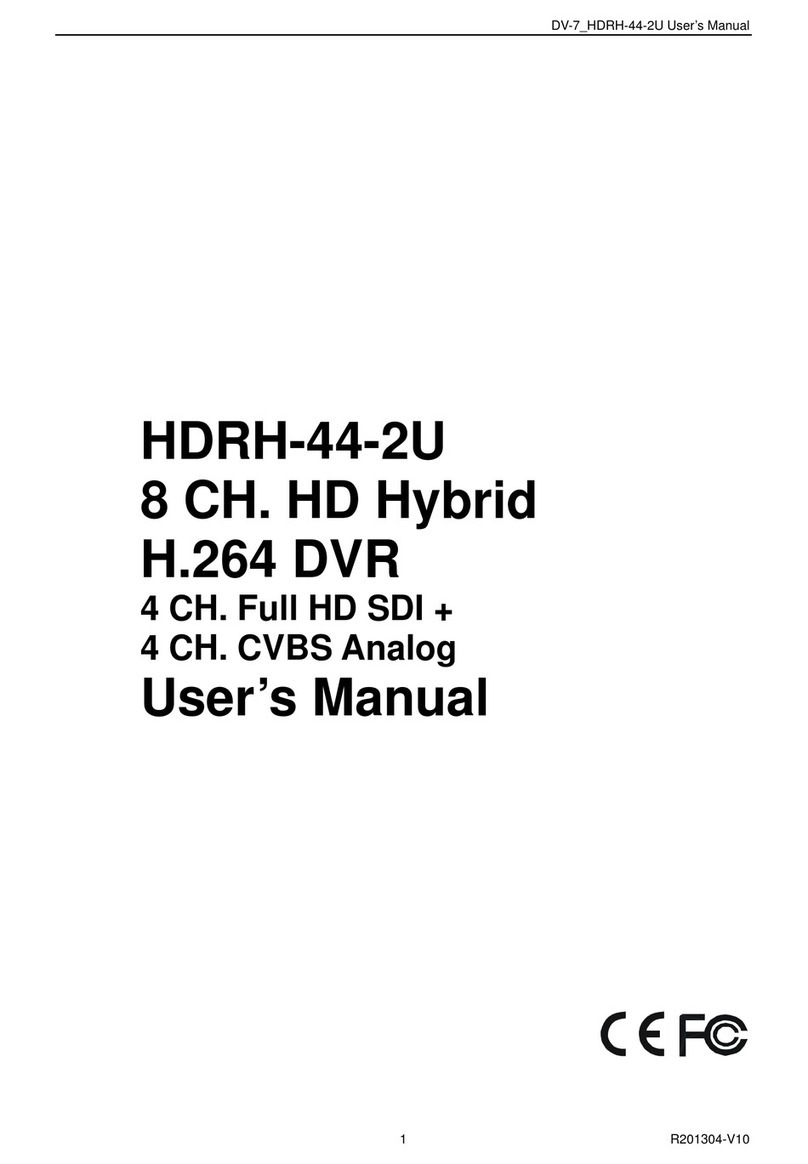 DynDNS DV-7 HDRH-44-2U user manual