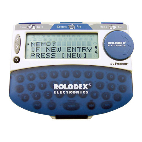Rolodex RK-8203 user guide