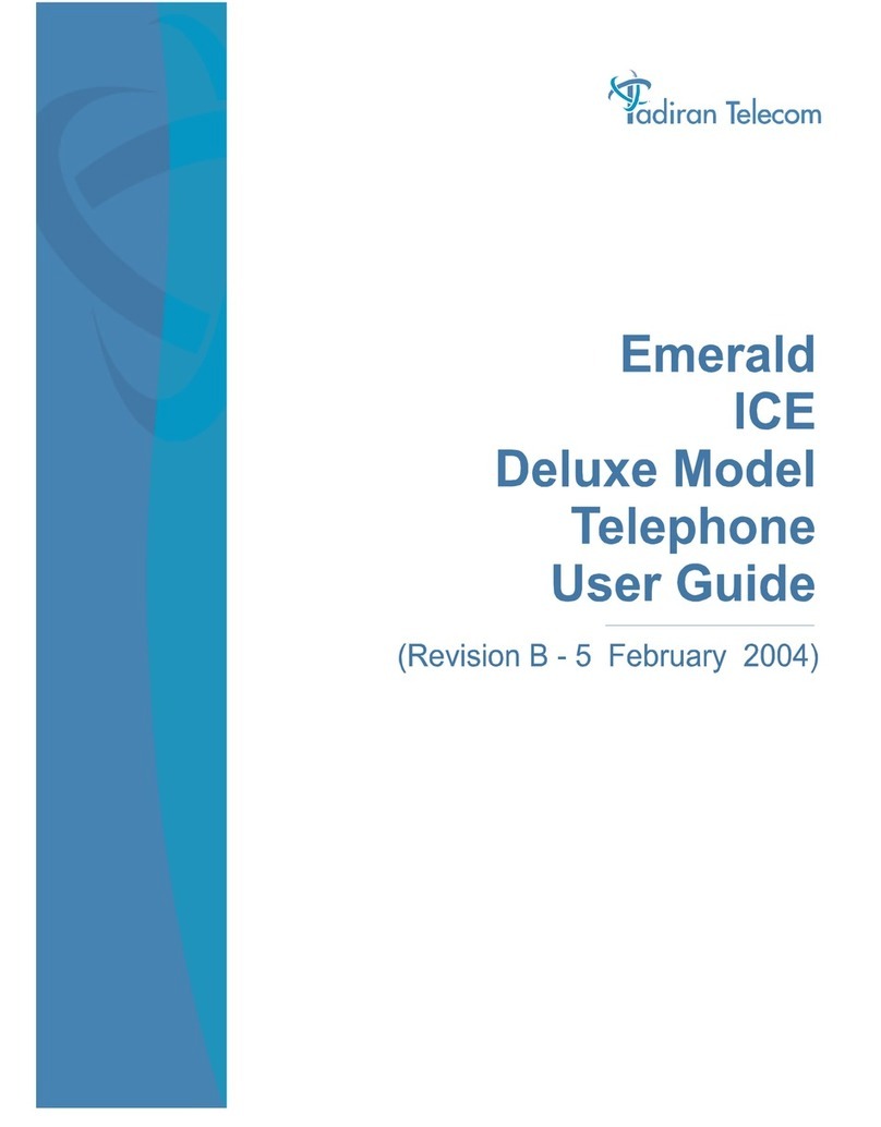 Tadiran Telecom Emerald ICD Deluxe user guide