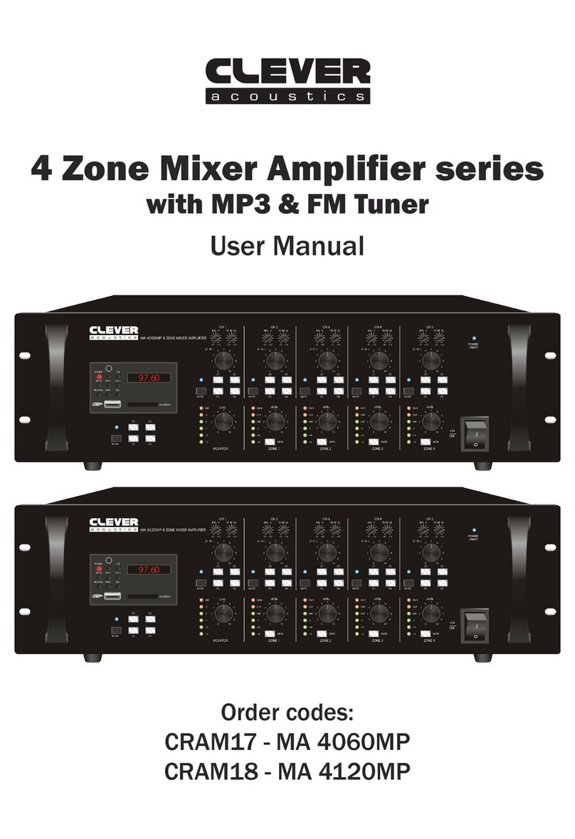 Clever Acoustics MA 4060MP user manual