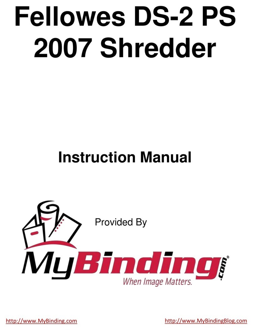 Fellowes DS-2 PS User manual