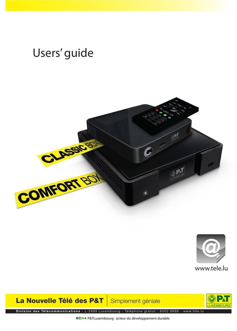 P&T Luxembourg Classic box user guide