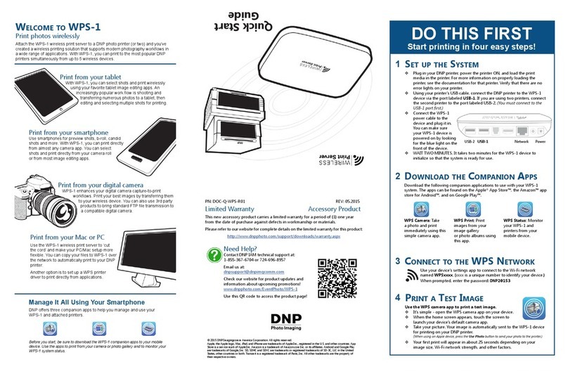 DNP WPS-1 User manual