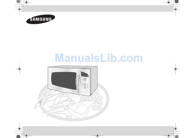 Samsung CE282DN Owner's instructions & cooking guide