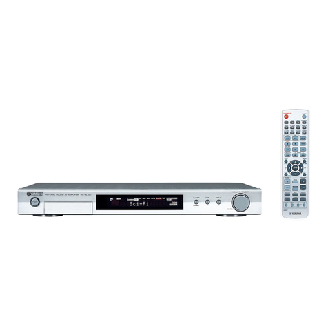 Yamaha rx-sl100 User manual
