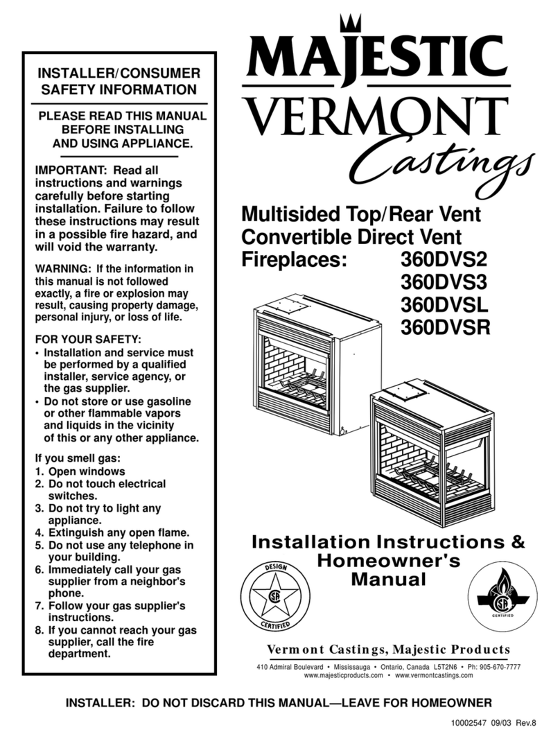 Majestic 360DVS2 User manual