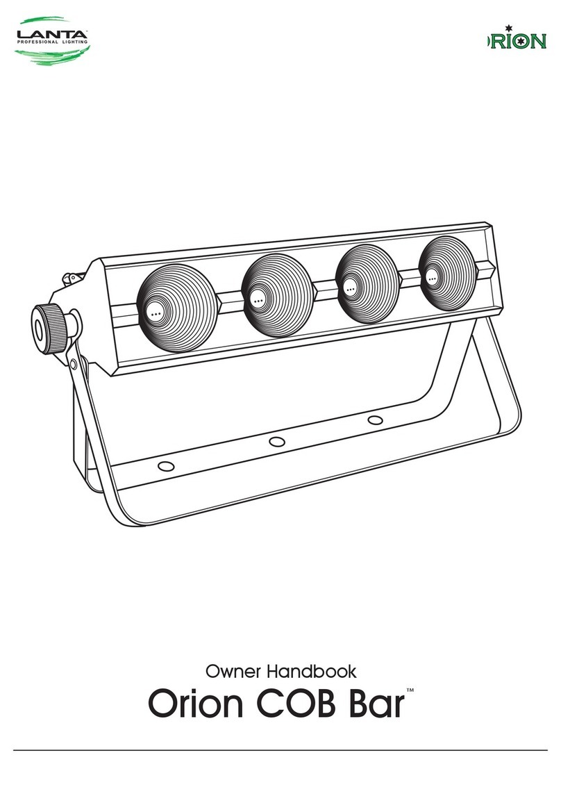 Lanta Orion COB Bar Owner's handbook