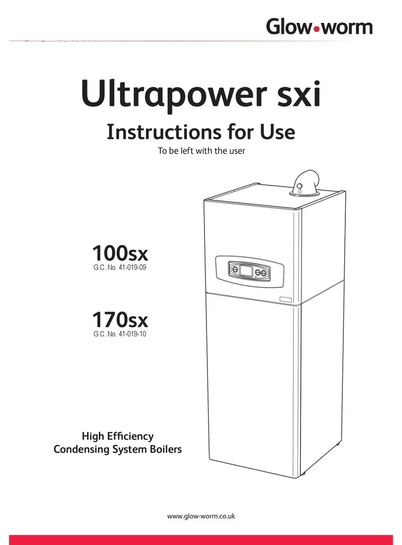 Glowworm Ultrapower sxi 100sx User manual