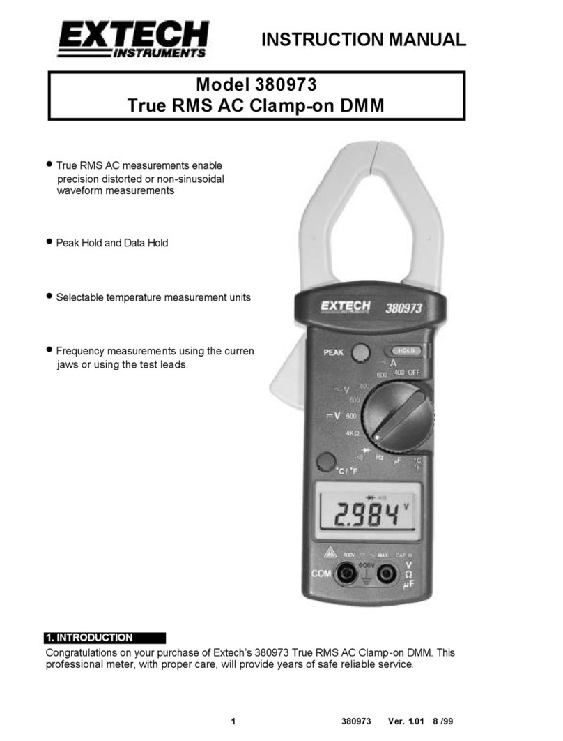 Extech Instruments 380973 instruction manual