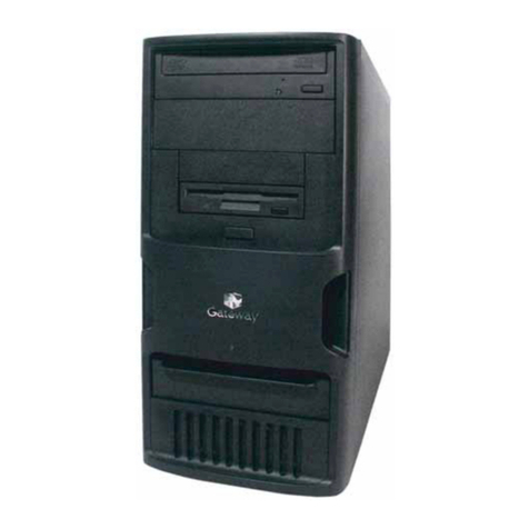 Gateway E-4500D User manual Gateway E-4500D User manual