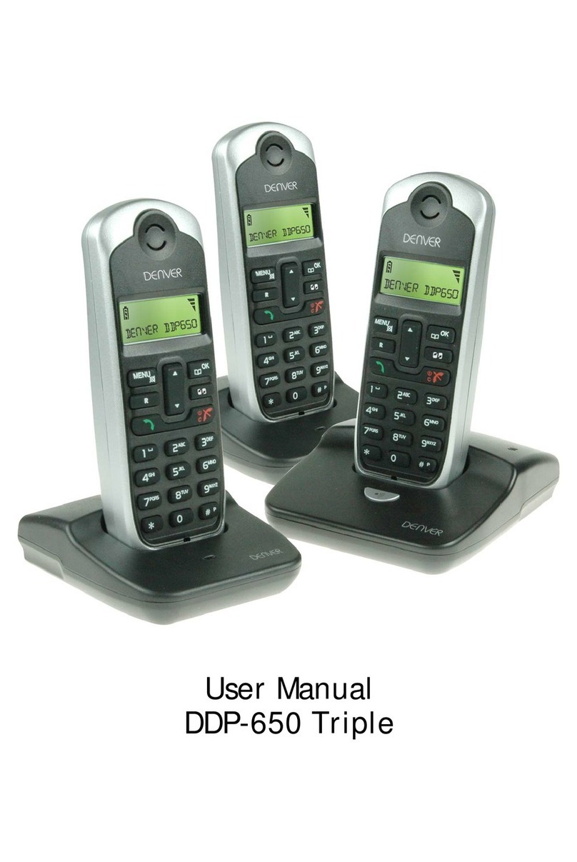 Denver DDP-650 Triple user manual