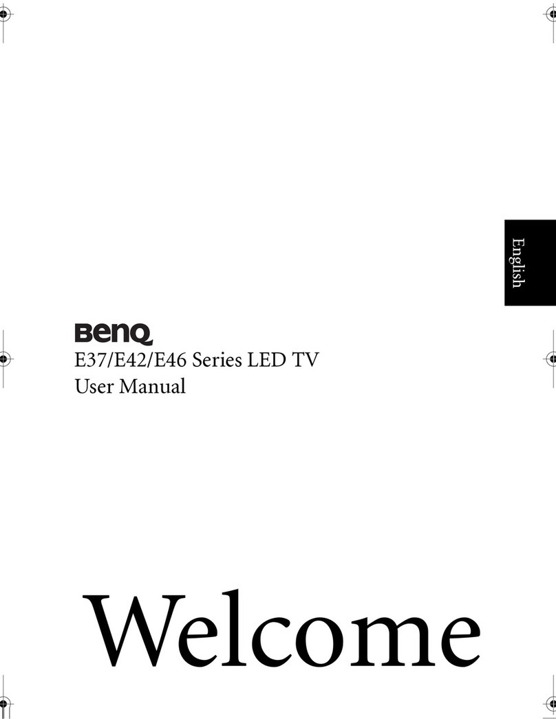 BenQ E37 series User manual