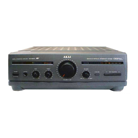 Akai AM-M630 User manual