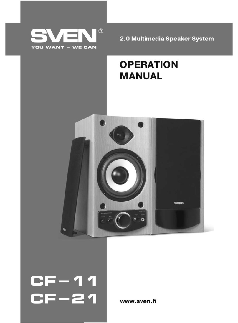 Sven CF-11 User manual