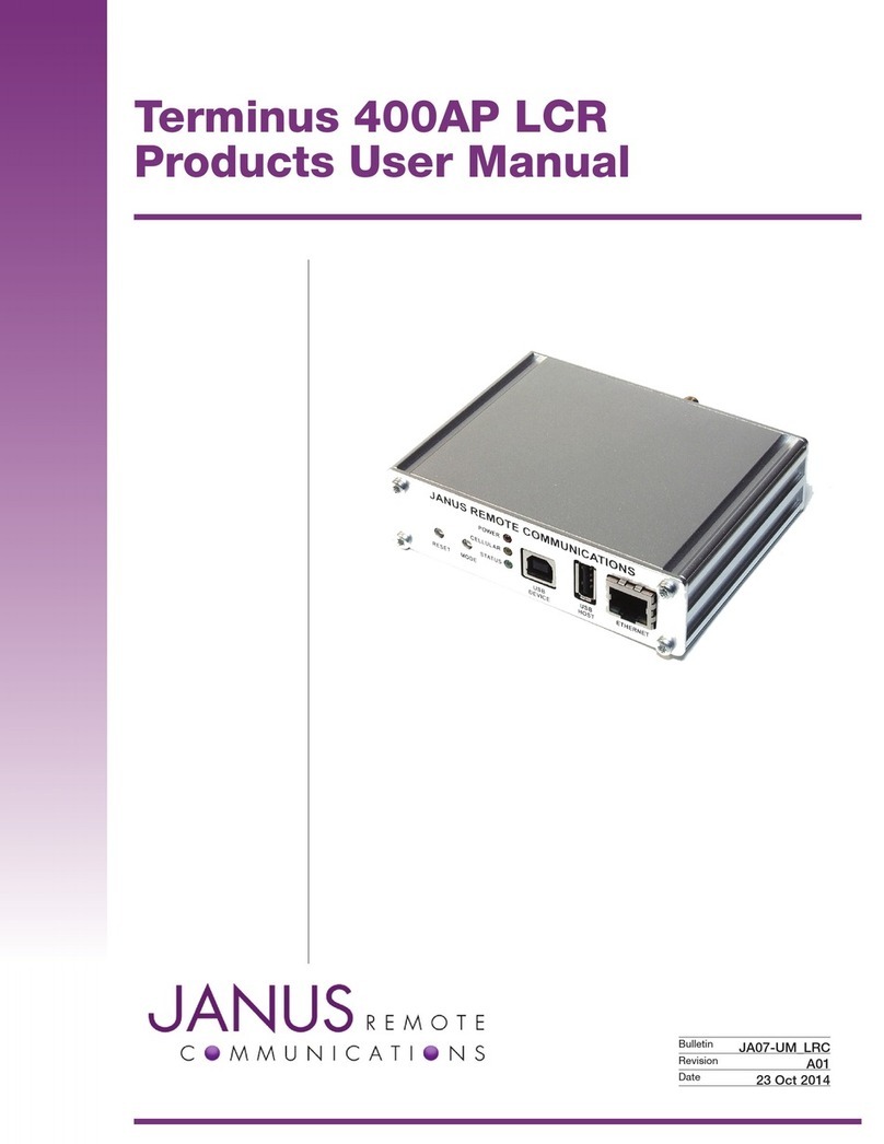 Janus Terminus 400AP LCR user manual